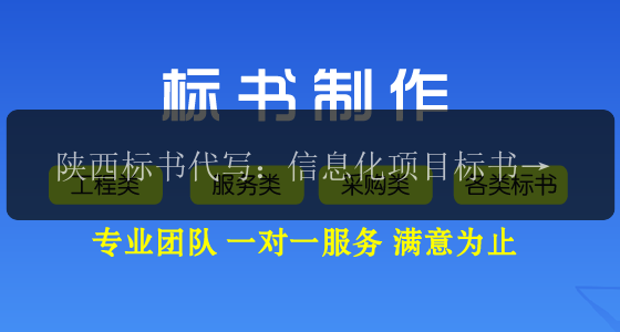 陜西標書(shū)代寫(xiě)：信息化項目標書(shū)制作，提升企業(yè)信息化水平